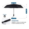SY COMPACT Automatic Windproof Umbrellas Strong Umbrella in Rain and