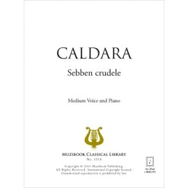Sebben Crudele by A. Caldara for Voice/Piano, NYSSMA 4