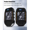 Leather Car Key Case Fit for Compustar Prime T11 RF-P2WT11-SS