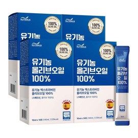 Nutrinus 뉴트리너스 유기농 올리브오일 100% (10ml x 14포) 4박스 Nutrinus Organic Olive Oil 100% (10ml x 14 packs) 4 boxes