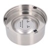 Dog Water Bowl Dispenser 304 Stainless Steel Spill Proof 3L