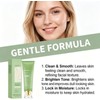Triple Enzyme Exfoliating Gel Green Tea, Gentle Hydrating Facial Exfoliator