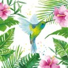 20 Napkins Hummingbird in Tropical Forest Animals Table Decoration 33