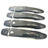 Kicks Carbon Door Handle Cover Bezel Trim Parts Dress Up