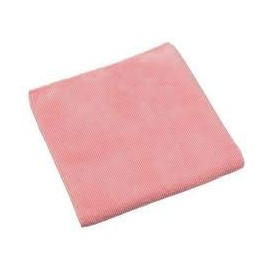 Vileda® Microfibre Cloth Tuff Base – Pack of 5, 36 x 36 cm, 190 g/m², Red, Pack of 5