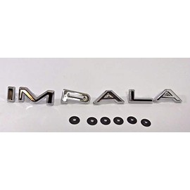 Chevy Quarter Panel IMPALA Letter Set, 1964