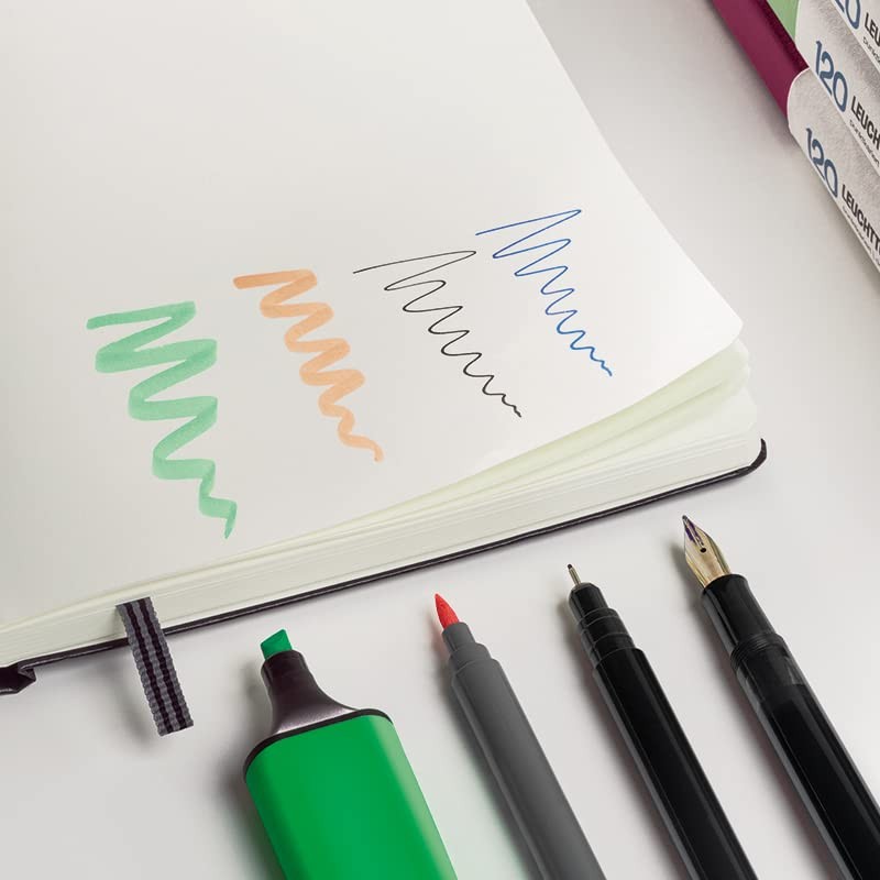 Leuchtturm1917 Notebook, 120 g/m² Paper Edition, Hardcover, Medium/A5, 367127, Rising