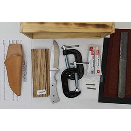Knives of Payne Knife Making Crates - No Tools required - Knife Kits (Cutty Zebra)