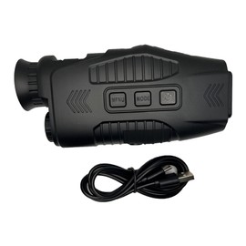 Night Vision Monocular HD Complete Darkness Infrared Camera Telescope Photo Video 5X Digital Zoom Hunting Camp Gear