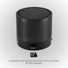 Betron KBS08 Bluetooth Speaker, Wireless, Portable, Mini, Titanium