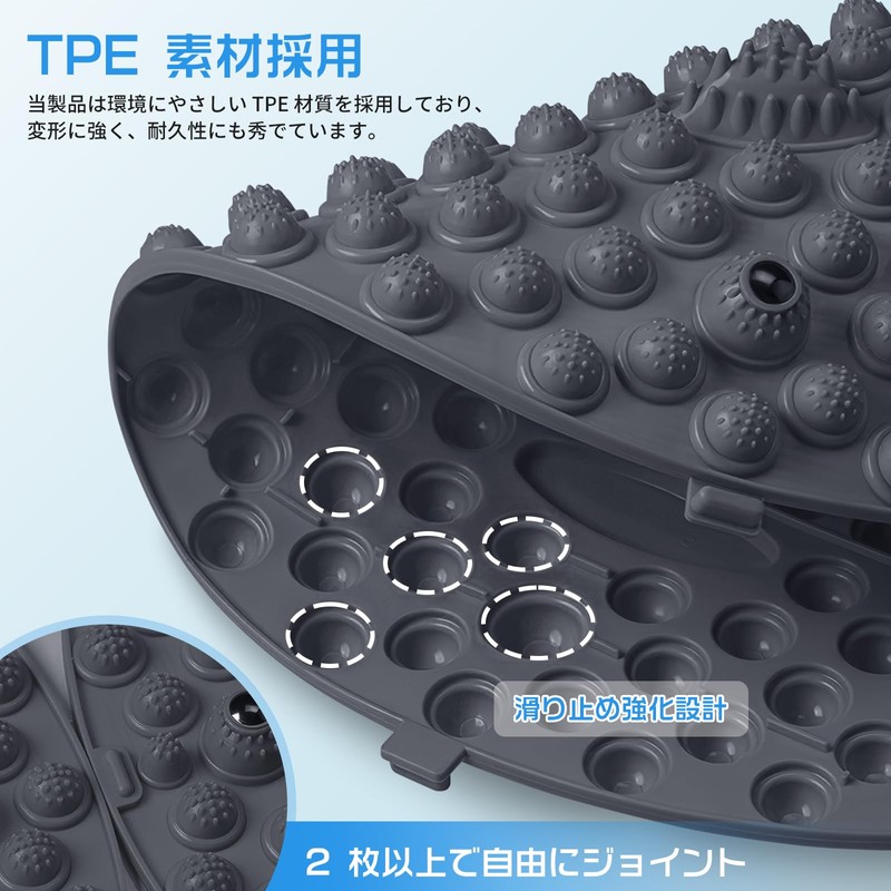 ISRKU Acupressure Board, Foot Massager, Foot Massager, Foot Massager Mat,