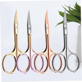 Baluue 8pcs Beard Trimmer Men Scissors for Barber Shop and Home Diy Use Random Color