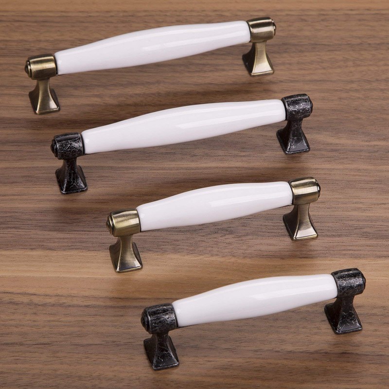 So-Tech® Set of 5 Marie Style Handles Antique Silver Look
