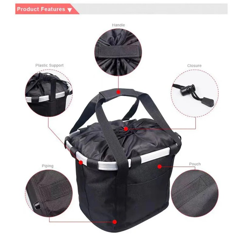 E-Bike Pet BasketColor: Black