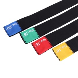 4pcs Drum Cymbal Mute Belt, Drum Cymbal Mute Cymbal Mute Circle Ring Drum Practice Dampener for 14/16/18/20 Inch Cymbals - Eliminate 85% Noise