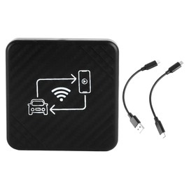 for Carplay Box Wired to Wireless Plug and Play Bluetooth 5.0 Wifi for Android Auto Wireless Adapter for IOS9 and Above