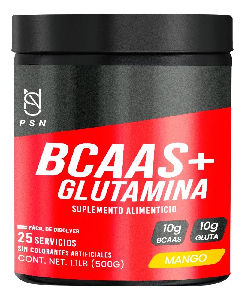 Bcaas  Glutamina Aminoácidos Psn 500g Varios Sabores