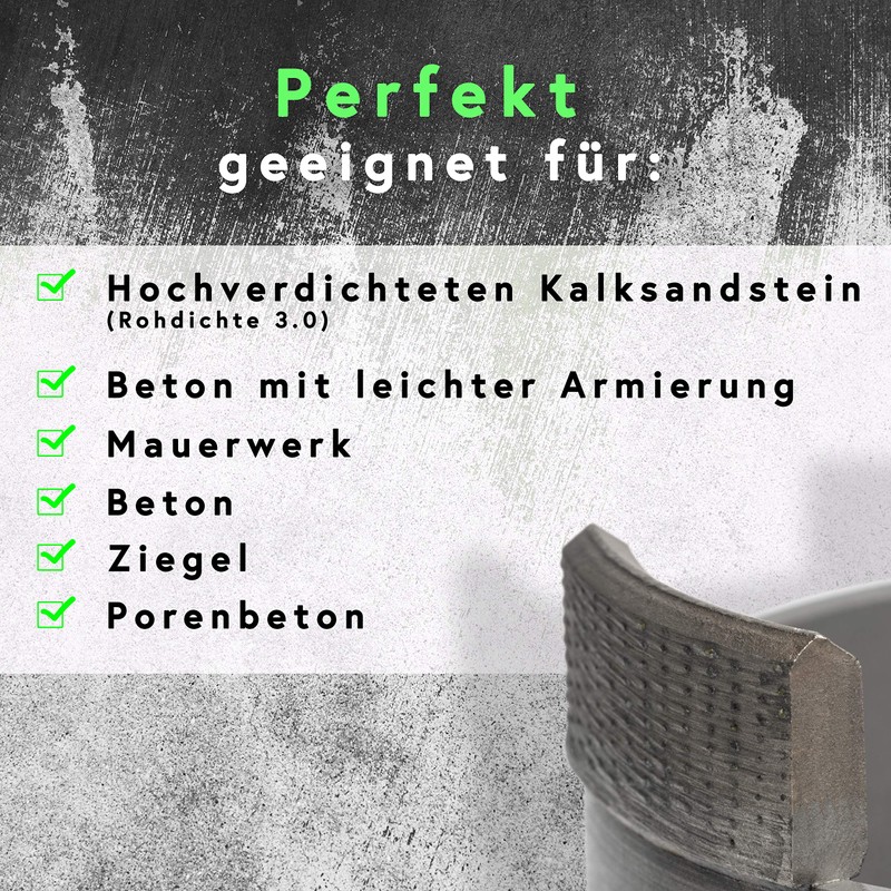 Rendech® 82 mm Drill Bit for Sockets - Diamond Can