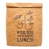 MIK funshopping Lunch Bag, Brown Lunch Bag Insulated Cold or
