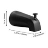 Tub Diverter Spout Slip-On - Reach Wall Front Mount Tub