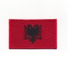 60 x 35 mm Albania Tirana Flag Europe Sew-On /