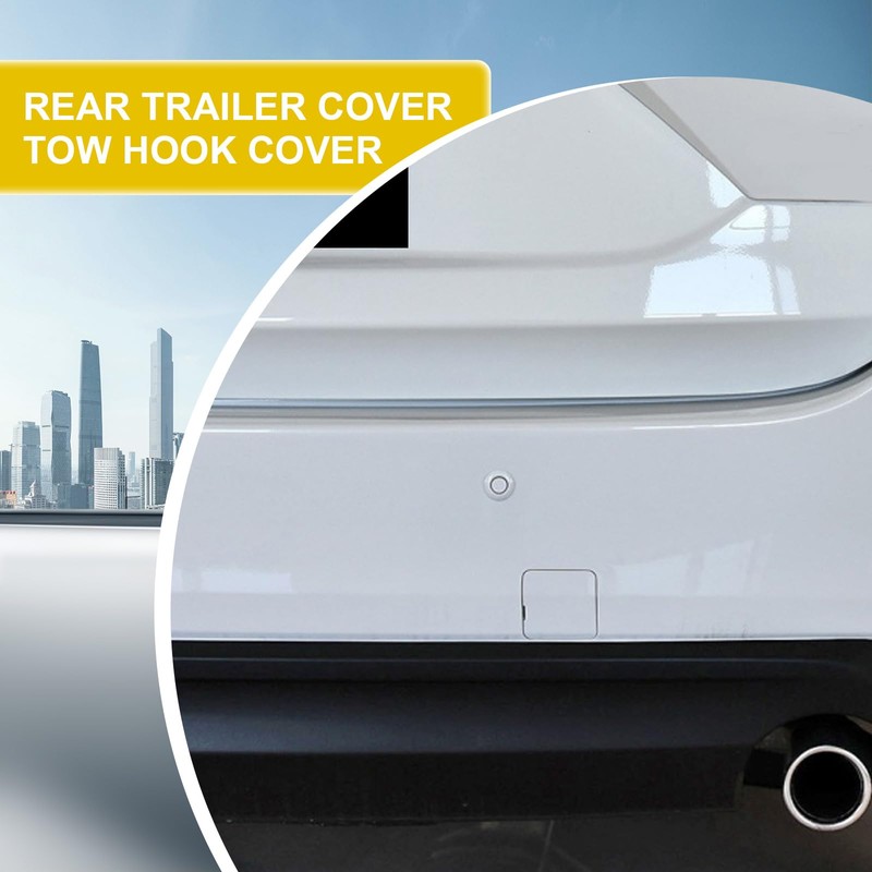Goholy Car Rear Bumper Tow Hook Cover Fit for Mazda