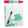 Pilot Super Color Jumbo Permanent Markers, Extra Wide Chisel Point,