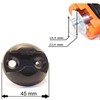 Gubar-Tech Set of 4 Orange 8 Pieces 4 x Single