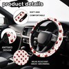 Ladybug Steering Wheel Cover 15 Inch Universal Neoprene Steering Cover