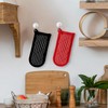 2PCS Hot Pan Handle Sleeves Heat Resistant Handle Covers Cast