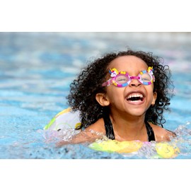 Poolmaster Lil' Splashers Unicorn Fun Kid's Swim Goggles