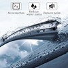 alwaiiz Pack of 2 Windscreen Wipers Rubber 800 mm, Boneless