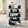 Kings Brand Furniture - 5-Tier Rotating Shoe Rack, 360° Revolving