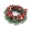 Christmas Wreath Hand Made Simulation Pine Cone Wreath Christmas Gift