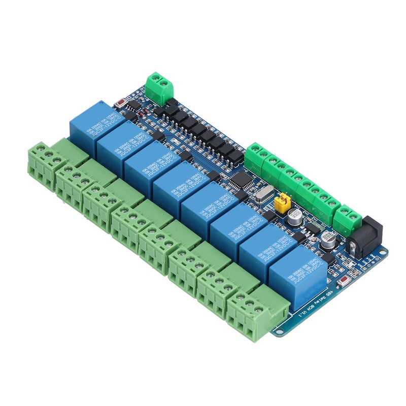 Relay Module 8 Channel Optocoupler Isolated Input Output Board Control