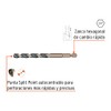 Truper Expert JBAV-13R, Juego de 13 brocas HSS para metal