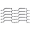 Ausla Stainless Steel Eyelet Bracket, Pack of 10 Eyelets, Deck