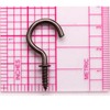 7/8 Inches Antique Brass Plated Ceiling Screw Hooks Bronze for