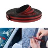 Unbranded 5M/16.4Ft Rubber Car Roof Windshield Window Trim Edge Moulding