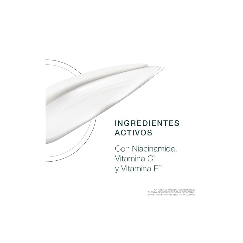Neutrogena Sun fresh Protector Solar Facial sin color Dermcare Niacinamida