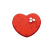 PromotionGift Heart shape peppermint box - red