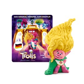 tonies Audio Figures for Toniebox, Trolls Viva - Together Stark, Audio Play for Children from 5 Years, Playing Time Approx. 70 Minutes
