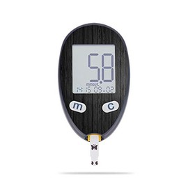 MightySkins Skin Compatible with Abbott Freestyle Freedom Lite - Black Wood | Protective, Durable, and Unique Vinyl Decal wrap Cover | Easy to Apply, Remove, and Change Styles | Made in The USA