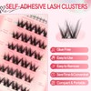 MLEN DIARY Self Adhesive Lash Clusters DIY Eyelash Extensions D