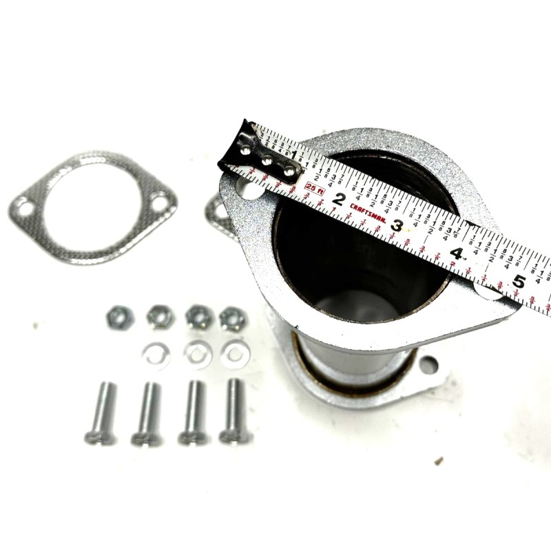 Gearhead G35 G37 Extension Adapter 350Z Exhaust pipe 8in Long