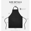 Lenenz Adjustable Bib Apron - Pack of 12 Unisex Aprons