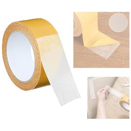Cintas Doble Cara Universal Cinta Adhesiva Doble Cara Desmontable Nano Transparente Pegamento de Trazada de Cinta Casera Reutilizable Para Alfombras Paredes Cocina y Fijar Fotos / 10M 5cm