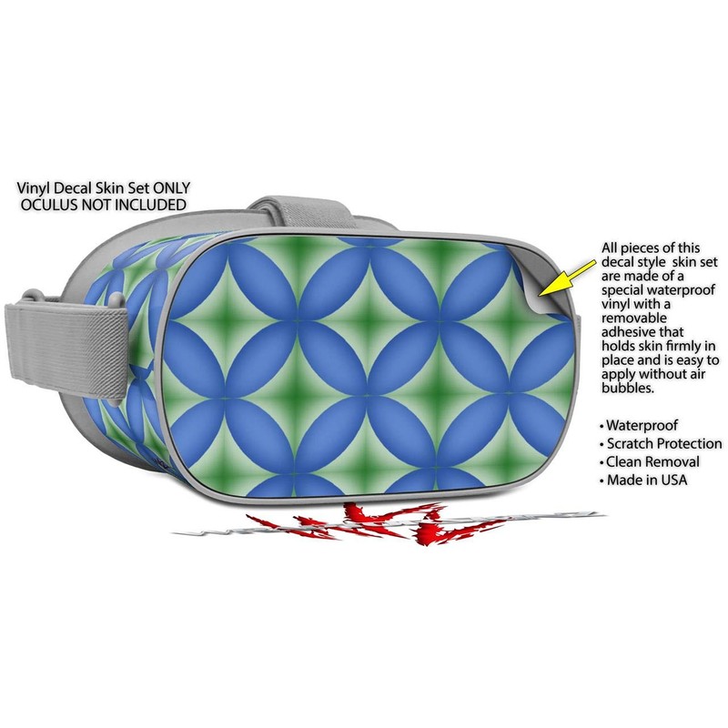 Decal Style Skin Wrap Compatible with Oculus Go Headset -
