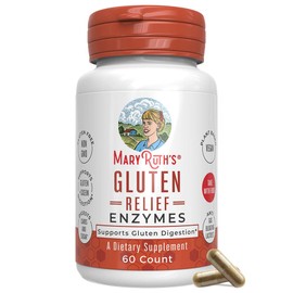 Digestive Support | Up to 2 Month Supply | Gluten Digestive Enzyme | Gluten Enzyme | Supplement for Digesting Gluten | Gut Health Support & Nutrient Absorption | Non-GMO | Gluten Blocker | 60 Count