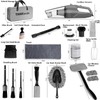 THINKWORK Car Cleaning Kit, Car Vacuum Kit, Gray Car Interior